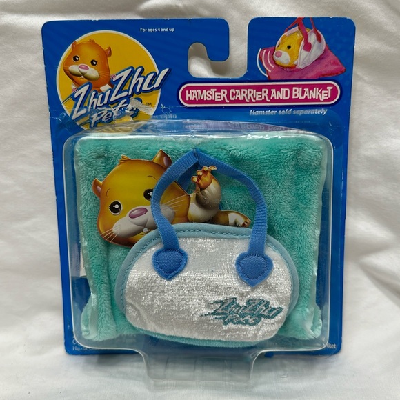 Zhu Zhu pets hamster bed and blanket - Picture 1 of 3